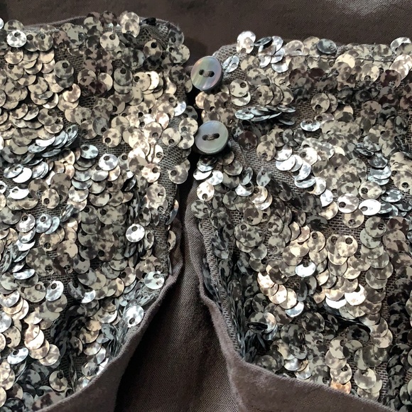 ABERCROMBIE & FITCH sequin crop top - Picture 14 of 14